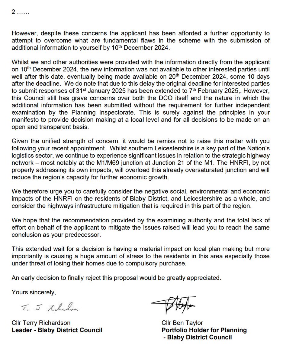 Cllr Ben Taylor tweet media