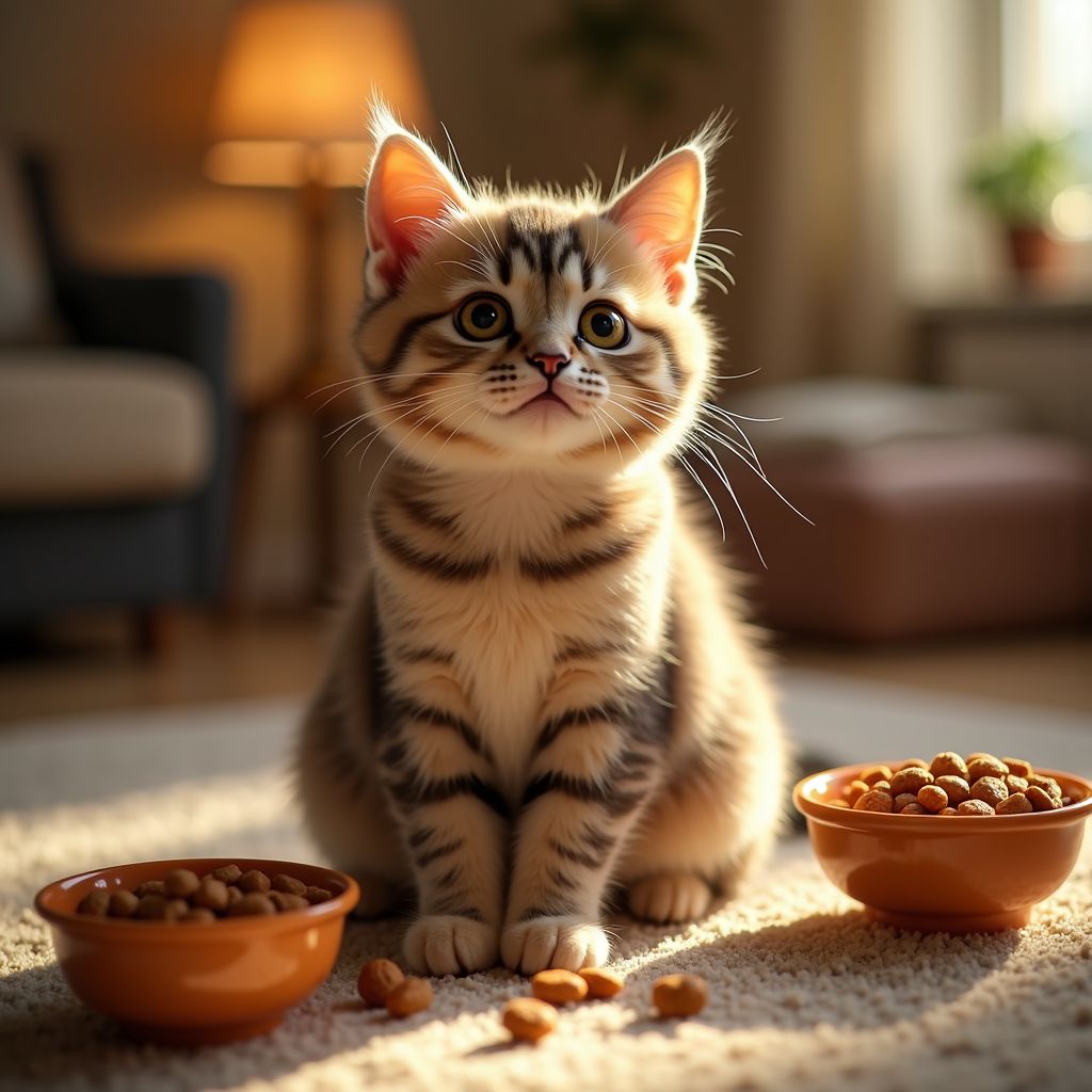 ArtYourCat's tweet image. Ever seen a cat stare at you like you owe them money? 😼 That’s their way of saying, “Feed me!” Establish a feeding schedule to avoid those judgmental glares! ⏰ #CatLife #FeedingTips