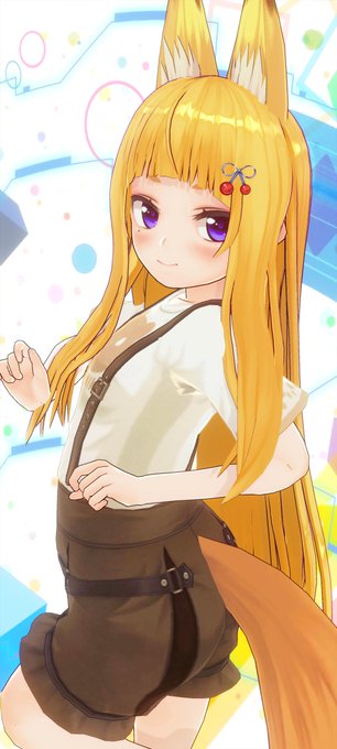 こんこん☆
#カスタムキャスト #CUSTOMCAST 