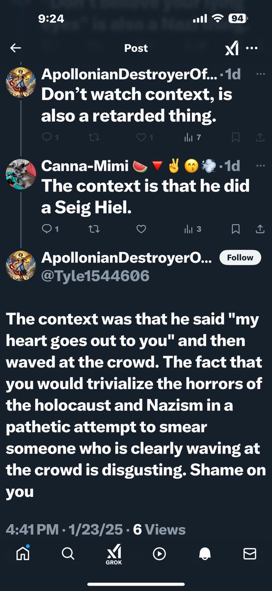 Nazis are such snowflakes. Poor little fascist blocked me.