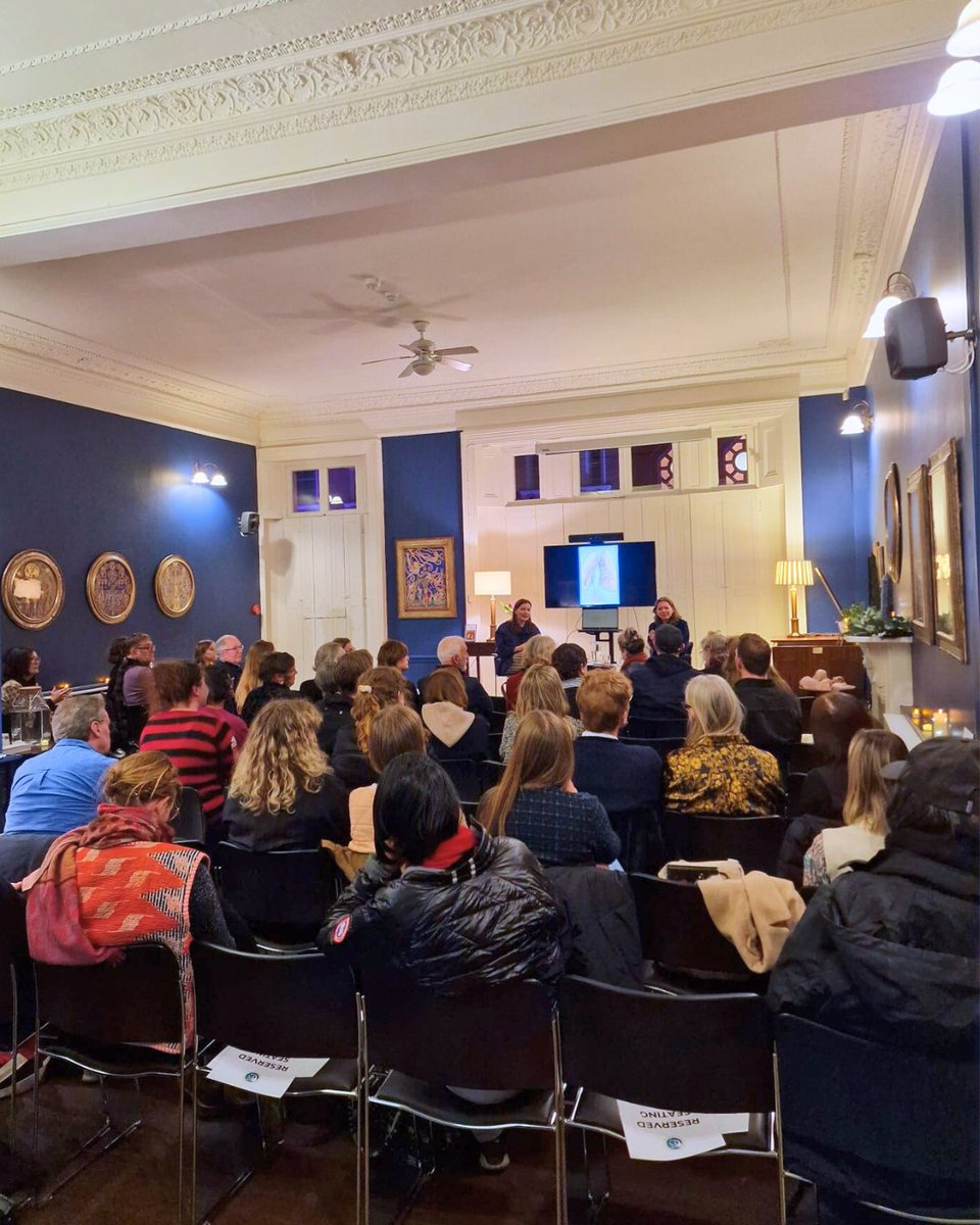 What a night! 😍🌟 Thank you to everyone who came to last night's conversation with author and researcher Emma Sharples to celebrate the launch of her new book on the artist and occultist Ithell Colquhoun. <a href="/EiderdownBooks/">Eiderdown Books</a>