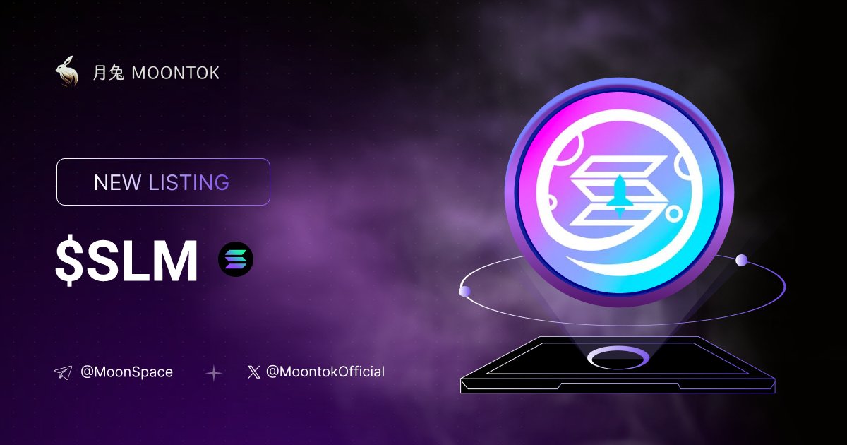 MoontokListing's tweet photo. ⚡ 月兔雷霆 - Moontok Xpress

SolMoon ( $SLM )
https://t.co/EGKw2qKjoS

H4jpmZ7nLH569MrhY98ETt9iVbpNtwqPxUdVRf2Spump

LIQ: $22,646 | MC: $147,828

#altcoin #memecoins @SolMoonOfficial @moontokofficial https://t.co/K9BNagtdyb