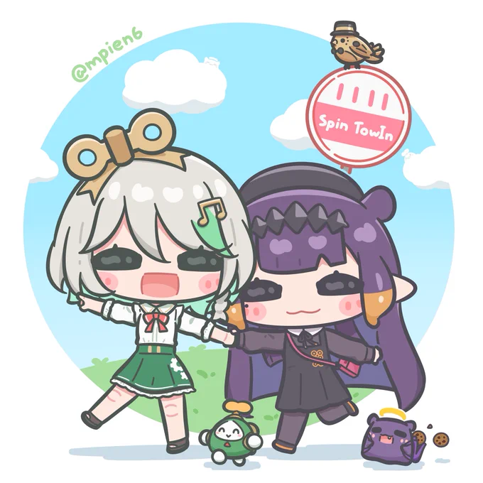 Perfect weather for a trip~Commission by , thank you!#Immergination #inART 