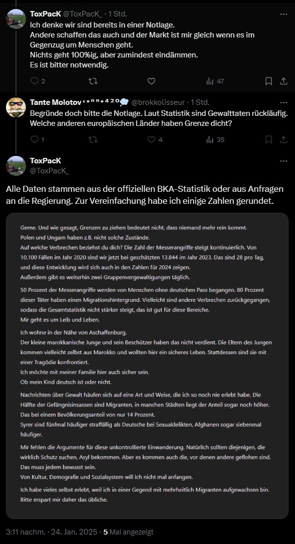 ToxPacK (@toxpack_) on Twitter photo Ich weiß, dass es verdammt unangenehm ist. Aber man kann die Realität nicht einfach löschen und wegblocken wie bei x <a href="/brokkolisseur/">Tante Molotov ᶜ ᵃ ⁿ ⁿ ᵃ ⁴ ² ⁰💭</a> Ich weiß, dass es verdammt unangenehm ist. Aber man kann die Realität nicht einfach löschen und wegblocken wie bei x <a href="/brokkolisseur/">Tante Molotov ᶜ ᵃ ⁿ ⁿ ᵃ ⁴ ² ⁰💭</a>