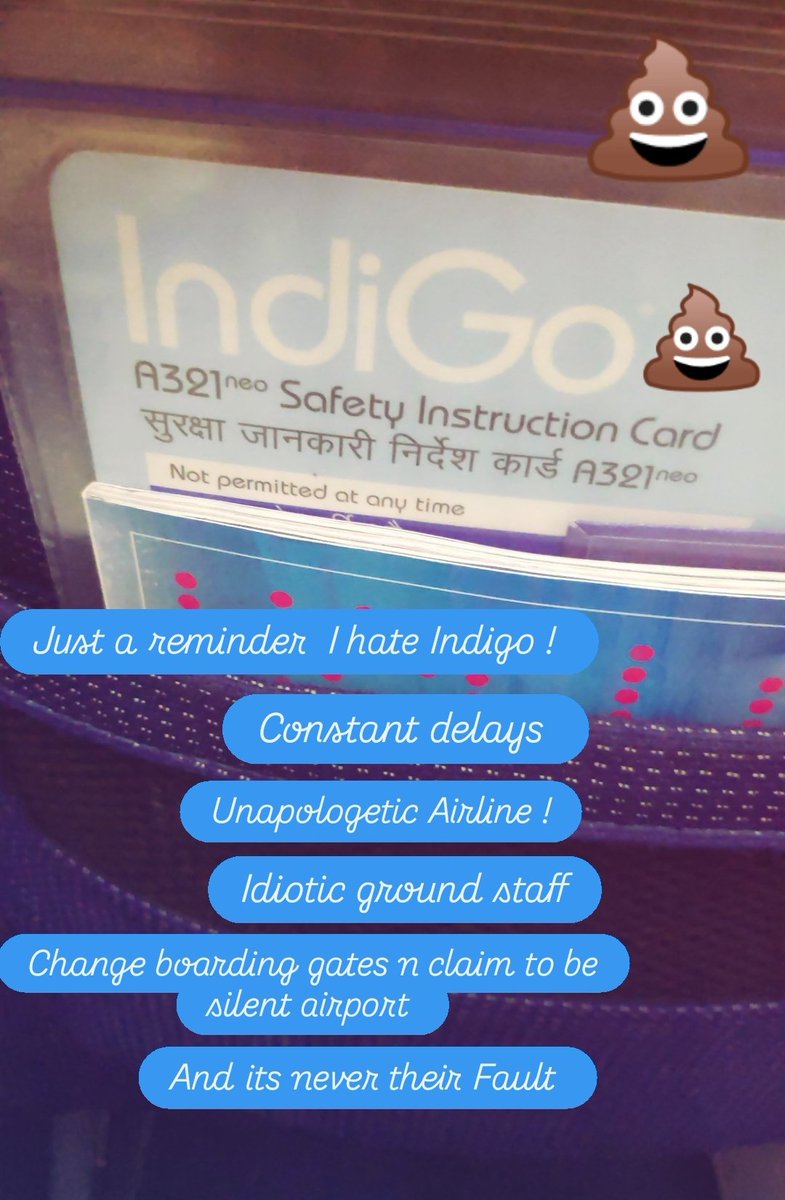 PritiSayeed's tweet image. #indigo #goindigo  #airline @IndiGo6E  @Reporte_Indigo @CAAA_SL Shame on your tactics! #hateindigo @HateIndigo
