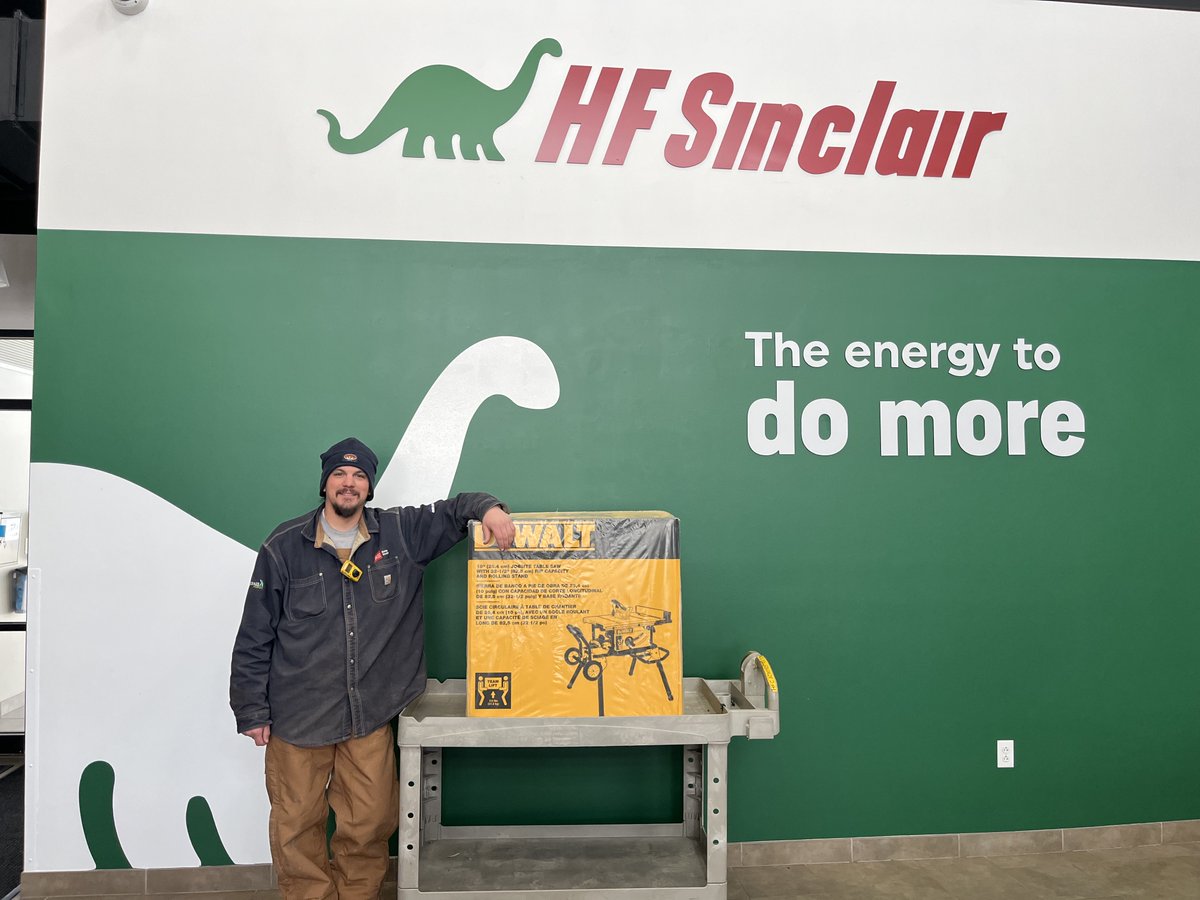 Shoutout to Will Leroy, the grand prize winner of HF <a href="/SinclairOilCorp/">Sinclair Oil</a>'s HAZ-AWARE program! 👏 Will went the extra mile by spotting a loose conduit that had fallen off its support—posing a safety risk. He took action to remove the hazard, keeping his workplace safe for everyone.