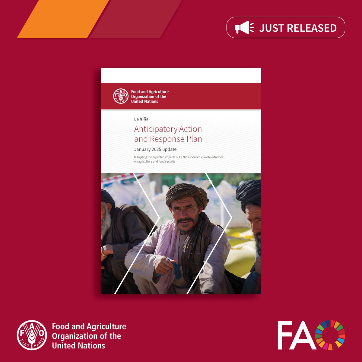 .<a href="/FAO/">Food and Agriculture Organization</a>’s updated #LaNiña Anticipatory Action and Response Plan, seeks $326 million to address the escalating risks and potential impacts on agriculture and food security.

FAO is prioritizing assistance to people in 41 countries currently at highest risk.

bit.ly/3PNx8dB
