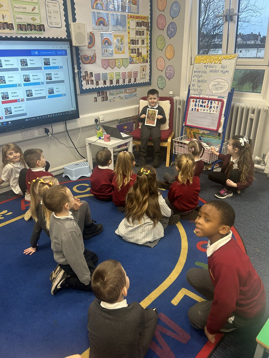 This brilliant boy was so excited to bring in a very special book about Robert Burns that his Grandpa had written. We loved looking at this book and reading some of Tam o’ Shanter, listening for rhyming words and exploring Scot’s dialect! 🏴󠁧󠁢󠁳󠁣󠁴󠁿