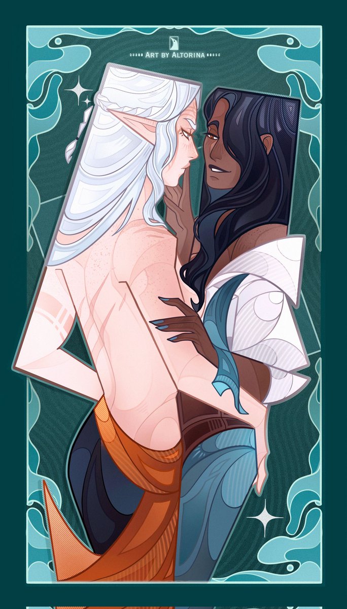 Altorina4's tweet photo. ❄️Neve's trouble 
#Veilguard #DragonAge #DATV https://t.co/2kcNAATKzh
