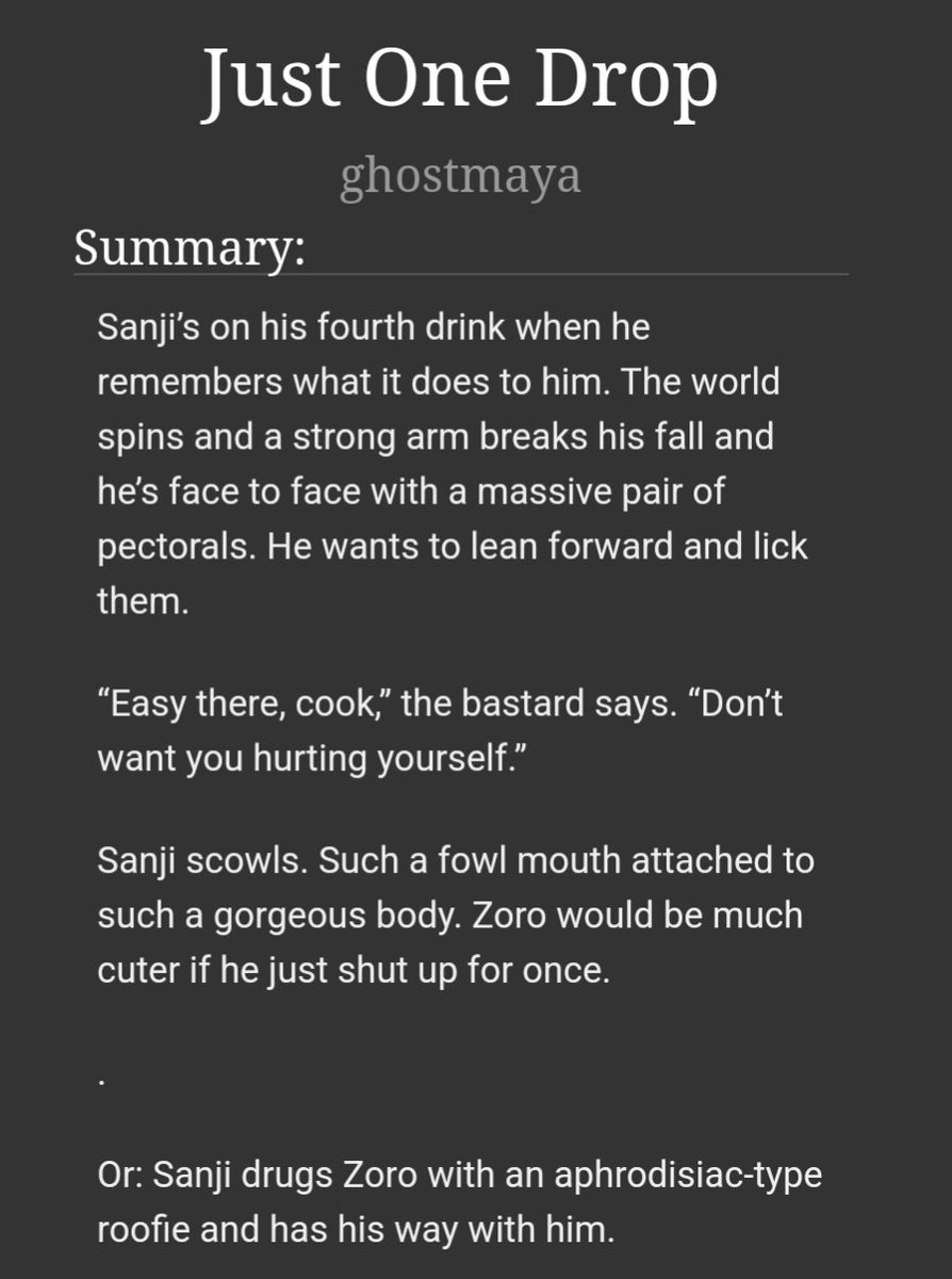 ghstmayasochist's tweet photo. "Just One Drop" - #SanZo fic I wrote for #sanzodeaddoveweek2025 Day 4: Aphrodisiac 
🔗 https://t.co/BytvISxfB8 https://t.co/q2uvOW52B9