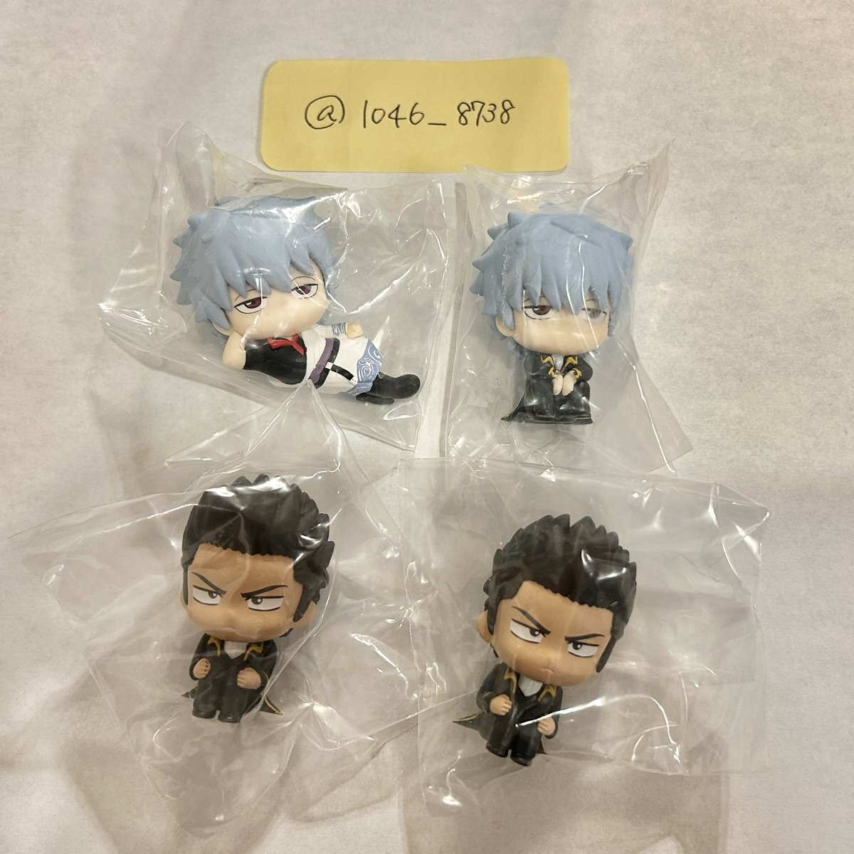 1046_8738's tweet photo. 【交換/譲渡】銀魂  まちぼうけ

譲：銀時(第2弾/第3弾)，近藤
求：銀時(第1弾)
　※近藤さんは¥300+送料にて譲渡◎

求は買取のご相談もお待ちしております。
弾違いで難しいかとは思いますが、何卒よろしくお願いいたします☺︎ https://t.co/CxE9KOS4L9