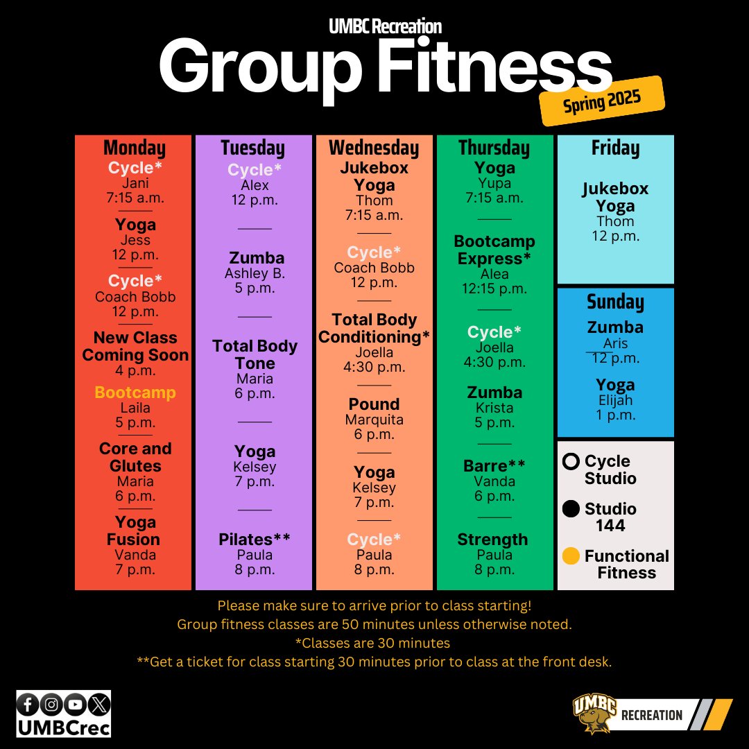 UMBC Recreation tweet media