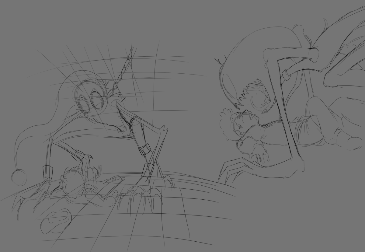 JankyBone's tweet photo. whoops made an alien AU https://t.co/45GAHgsprV