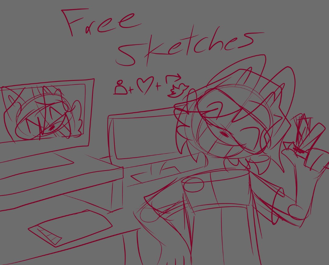 Sushiimii_'s tweet photo. free sketches
just a follow, like, and retweet away https://t.co/QBLusk9WjB