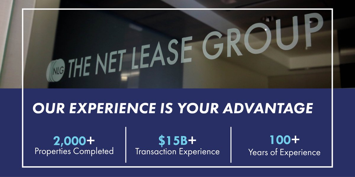 NetLeaseGroup's tweet image. From investment sales to 1031, we offer solutions for every step of your real estate journey. We deliver results that give you the advantage.
Your goals are our mission. Contact us today: thenetleasegroup.com/contact-us/

#NLG #CRE #RealEstateExperts #YourAdvantage