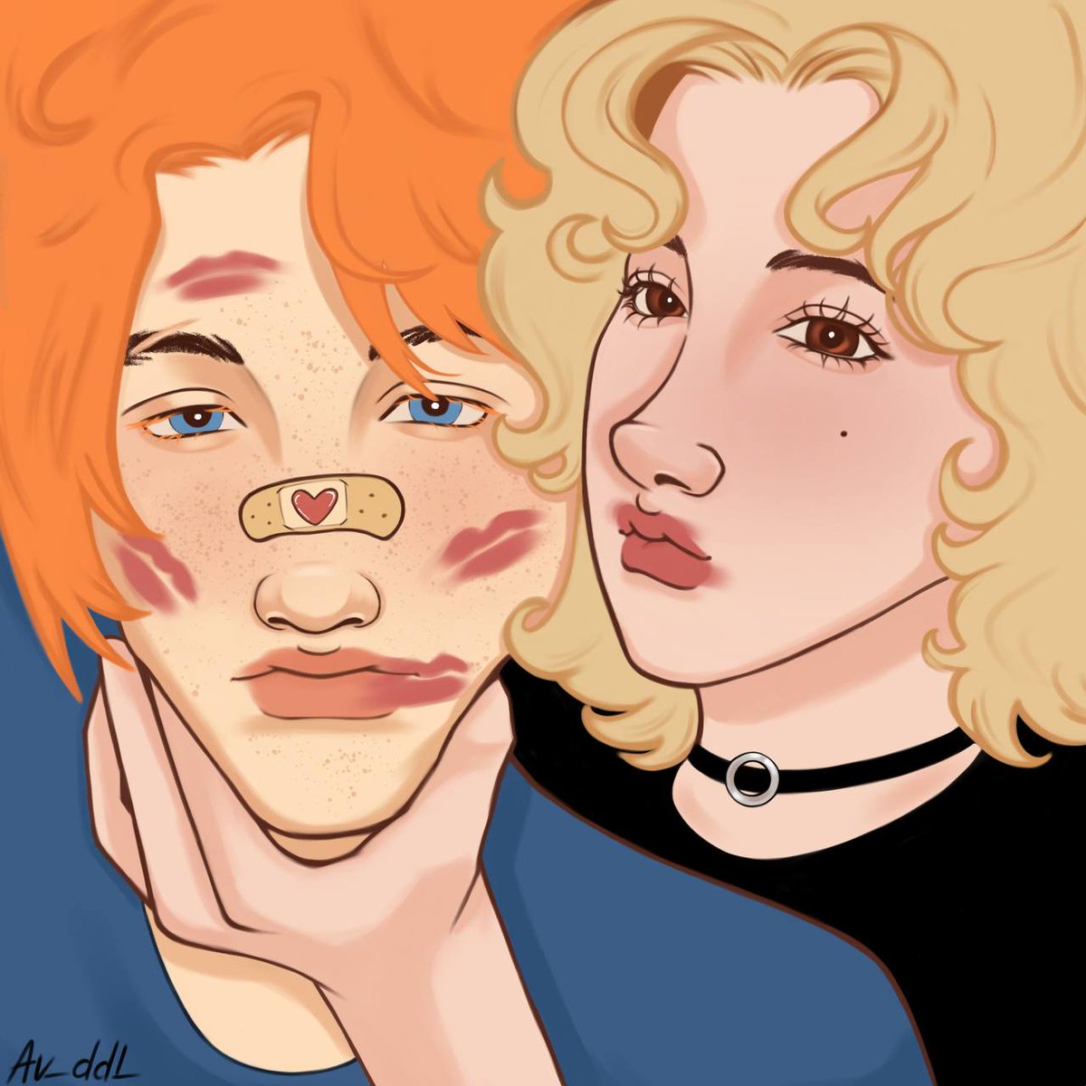 Av_ddl's tweet photo. just my oc's!! love them💋💋 #oc #art https://t.co/k8xmfwqU9a