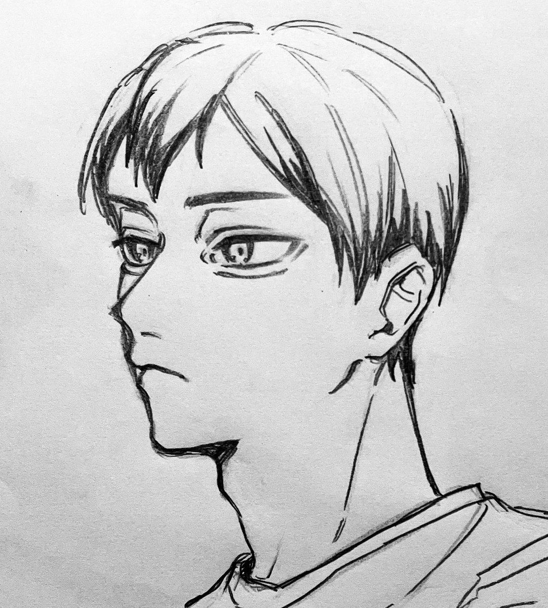 namakemonoo111's tweet photo. ひっさびさに描いた
 #ハイキュー https://t.co/Ev51yZKR1U