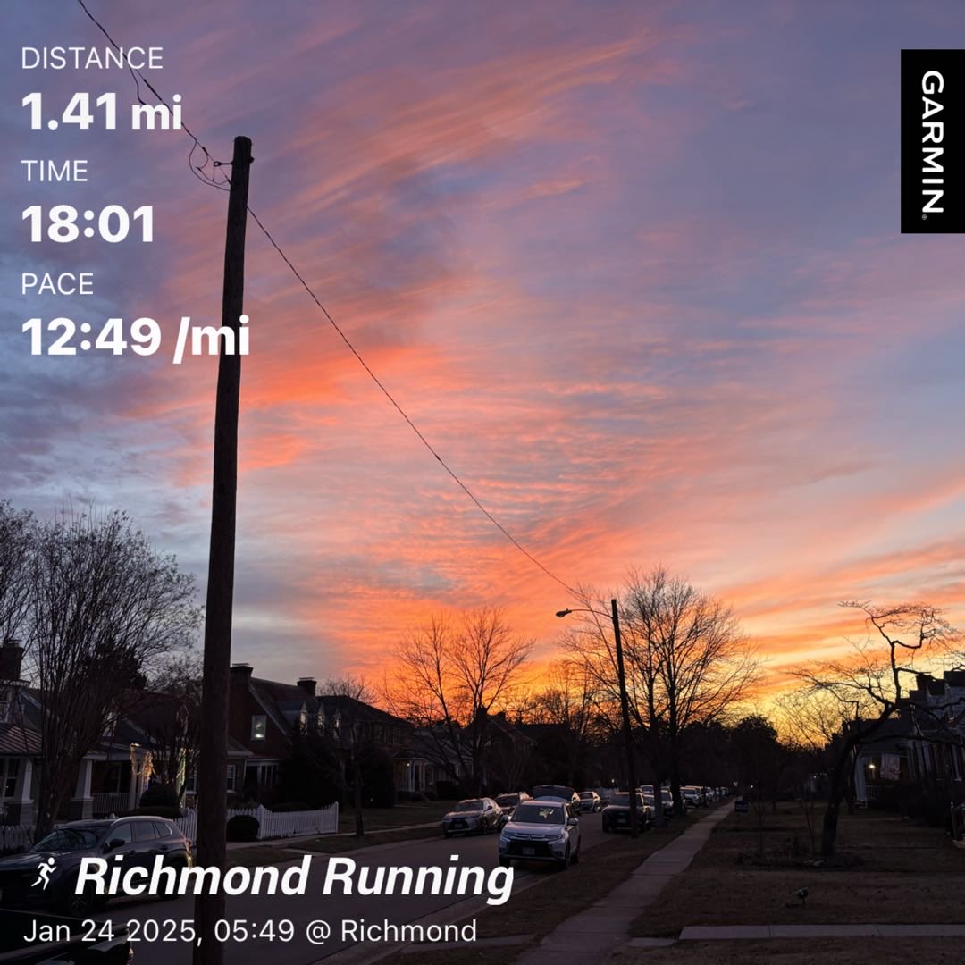 #beatyesterday #garmin #milesformike. Damn! Sharp pain in my Chin stopped me in my tracks. I’ve had a slight pain in my Chin this week but nothing like this. Hope it’s not a Stress Fracture!