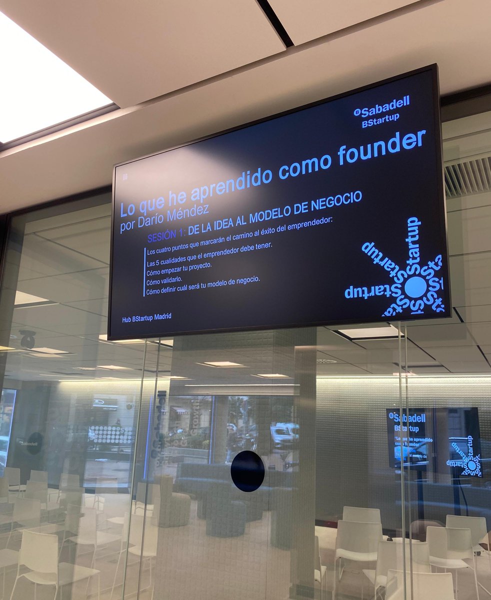 #HubBStartupMadrid | Así vivimos la primera sesión del taller 'Lo que he aprendido como founder' con <a href="/DarioMendezF/">Darío Méndez Fernández</a>. 

Un encuentro donde el emprendedor, cofundador de <a href="/thefork_es/">TheFork España</a>, e inversor compartió las claves para ir de la idea al modelo de negocio.