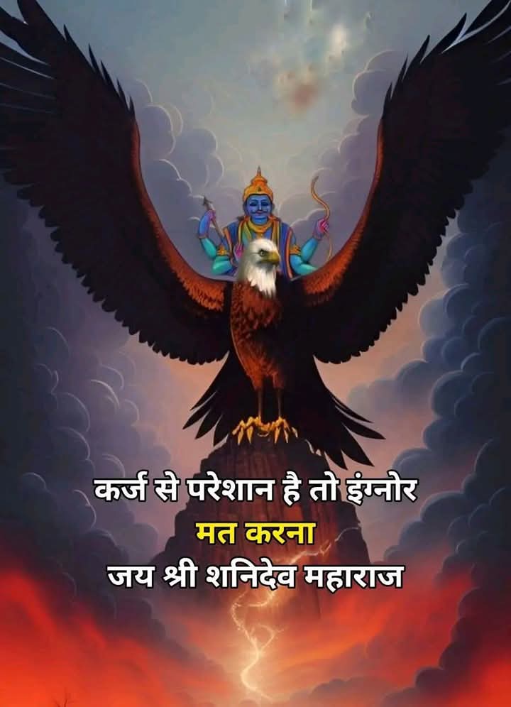 healthcaree_'s tweet image. कल शाम तक कोई अच्छी खबर मिलेगी बस मन से एक बार ( जय शनिदेव ) लिख दो..