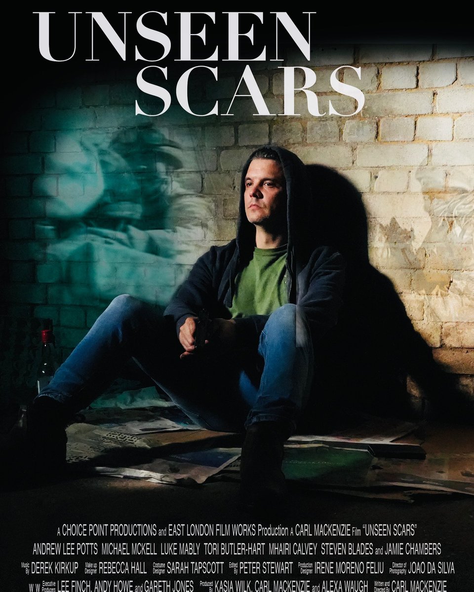 Official Festival Poster for UNSEEN SCARS released. Amazing talented team on this one. Super proud to be part of this touching film. Looking forward to it being Shared with the world 🎥