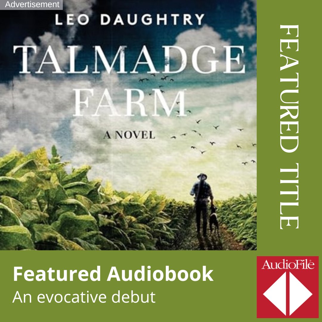 AudioFile Magazine (@audiofilemag) on Twitter photo The rich, evocative voice of #JustinPriceVO conjures the members of three North Carolina families who live on a tobacco farm during the '50s and '60s. Debut novel #TalmadgeFarm by #LeoDaughtry is a notable listening experience. <a href="/booksforwardpr/">Books Forward</a> bit.ly/40z8qTw The rich, evocative voice of #JustinPriceVO conjures the members of three North Carolina families who live on a tobacco farm during the '50s and '60s. Debut novel #TalmadgeFarm by #LeoDaughtry is a notable listening experience. <a href="/booksforwardpr/">Books Forward</a> bit.ly/40z8qTw