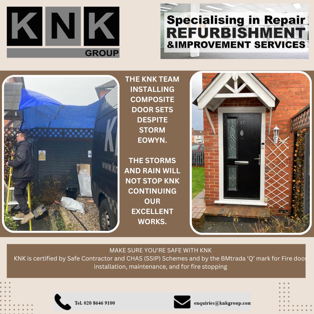 OUR DEDICATED AND OUTSTANDING FRA TEAM WORKING  HARD THROUGH STORM EOWYN.