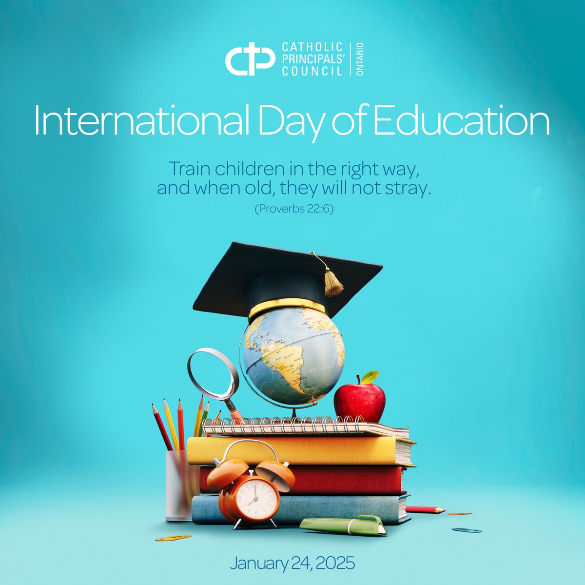 To all educators across the province, happy International Day of Education! As Principals and Vice-Principals, your leadership plays a vital role in transforming lives and shaping brighter futures. Today, let's honour and celebrate every educator around us! #education