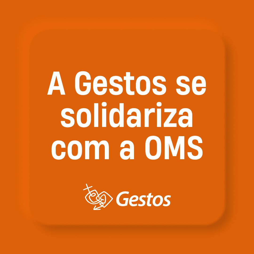 Gestos - Soropositividade, Comunicação e Gênero tweet media