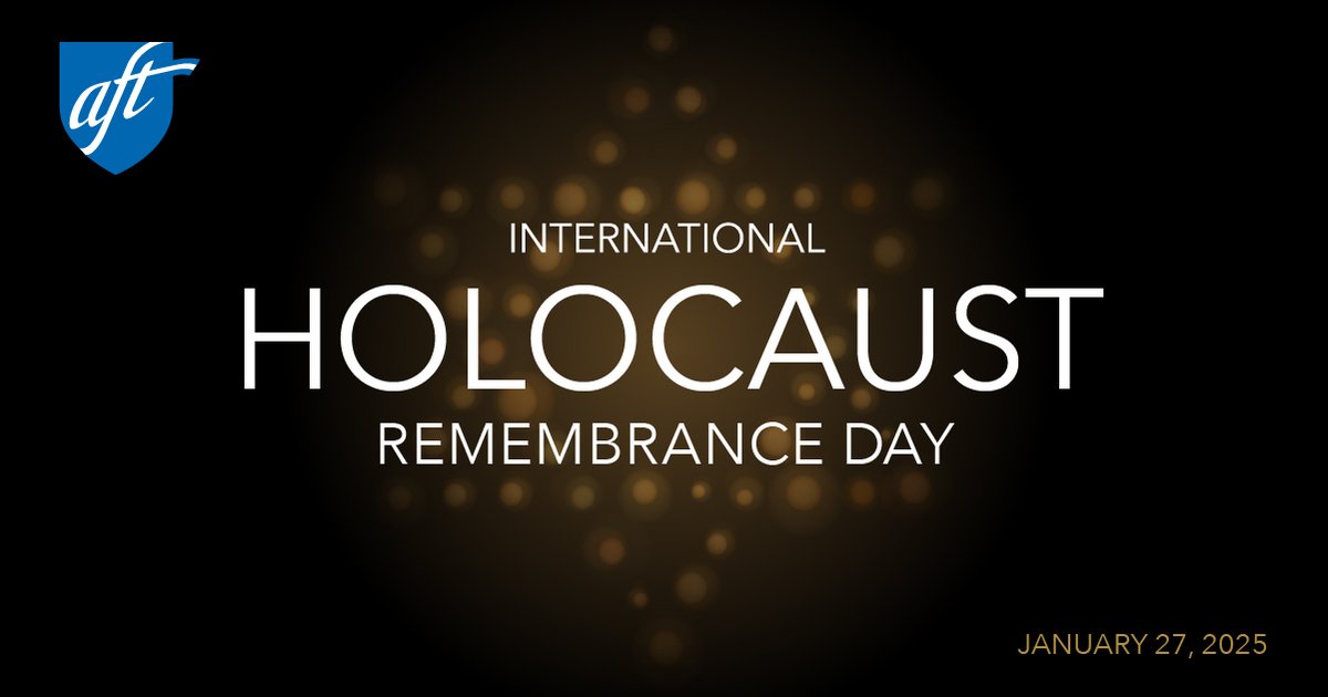 Today, we observe #InternationalHolocaustRemembranceDay, joining  people around the world to commemorate the victims of the Holocaust. The UN General Assembly designated January 27 —the anniversary of the 1945 liberation of Auschwitz-Birkenau—as an annual day of commemoration.