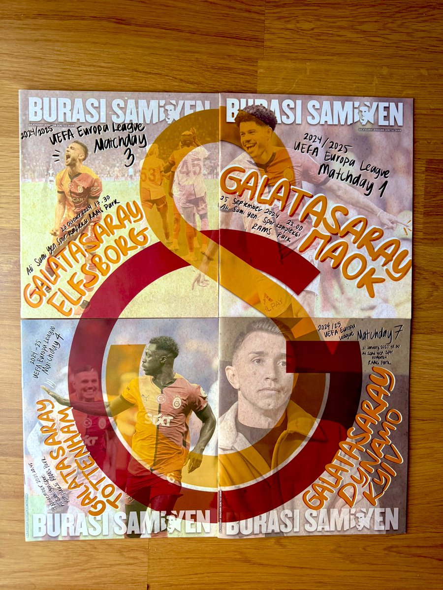 Gsbiletkoleksyn's tweet photo. Avrupa Kupasi ic saha mac günǔ dergilerimiz..
#macgunu
#GSDergi
💛❤️ https://t.co/hYjDA66R0d