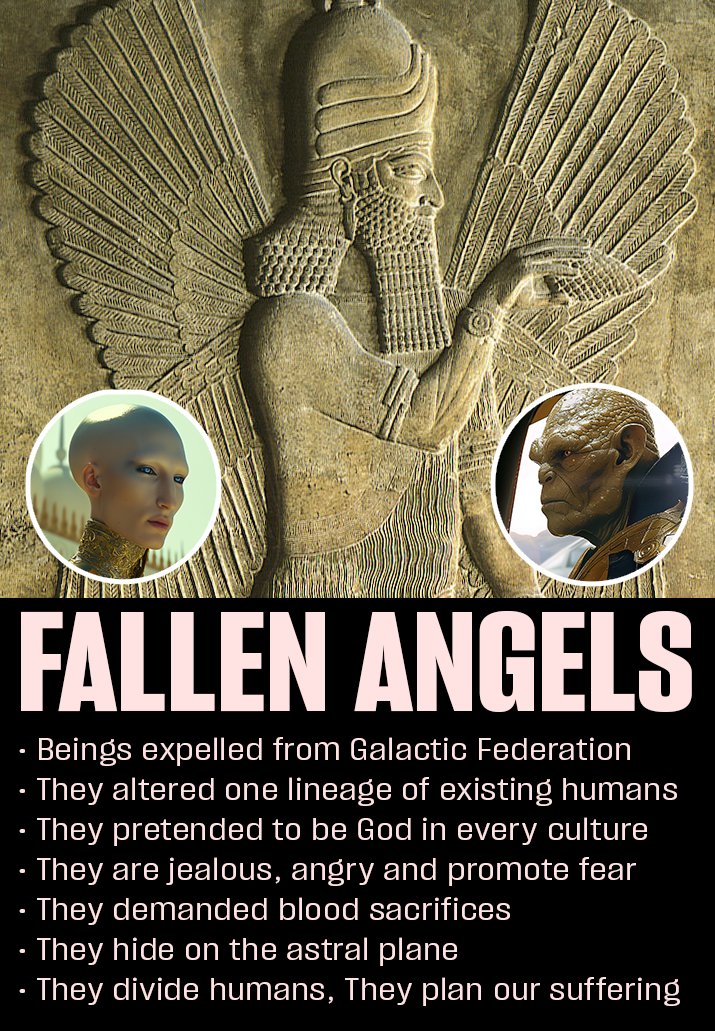 'Angels and Fallen Angels'

I'm primarily here to help with disclosure of UFOs and extraterrestrials, and to talk about the coming Shift, and much of this deals with untangling years of fearful programming. 

I use certain terms so people can hopefully better understand the
