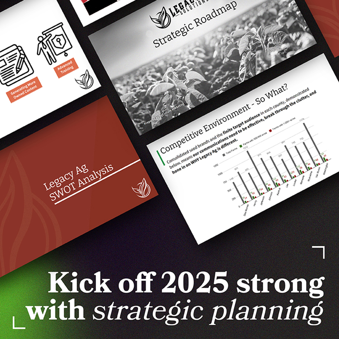 What’s your vision for success in 2025? Let’s work together to ensure your business thrives in this year. Schedule a call with us today to elevate your marketing strategy and achieve your goals!
agculturemarketing.com/schedule-a-cal…