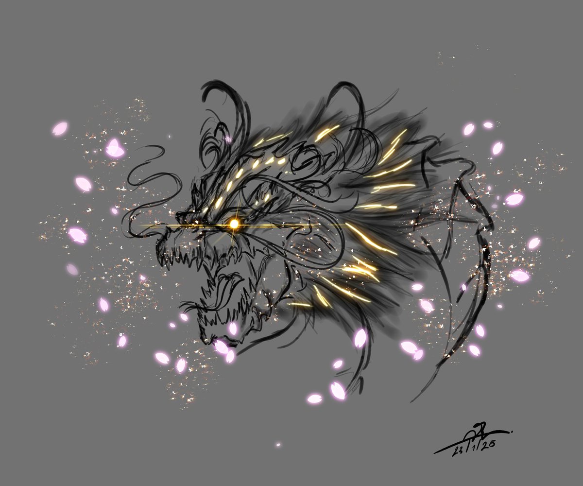 I'm back. 🐲
#art #artist #ocart #characterdesign #monster #Dragon #Kaiju #illustration #fanart #drawing #paint #sketches