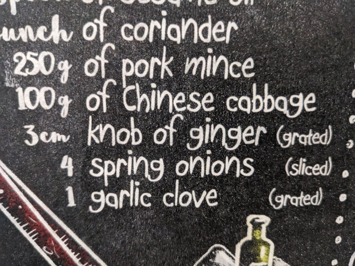 grumpy_mullet's tweet photo. This recipe was on the toilet wall of a restaurant we visited today, didn't see what colour hair the chef had, thankfully. https://t.co/xKB9UlSNKJ