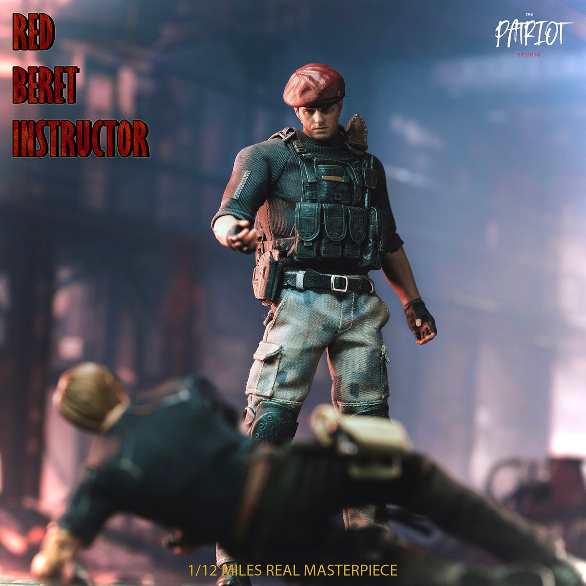 InsHobby's tweet photo. 【New Arrival】
1:12 Red Beret Instructor Action Figure
by Patriot Studio 

  https://t.co/qXWyDoJhVv https://t.co/sWUrgkeoWB