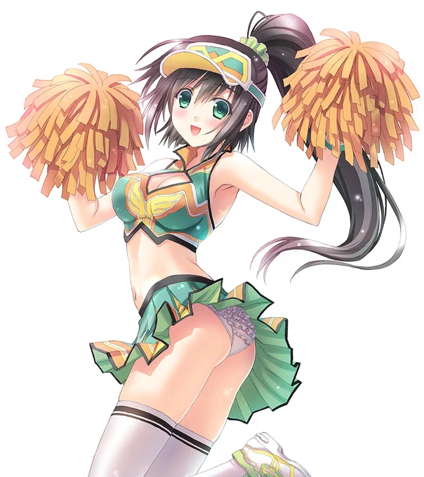 #このタグを見た人は黙ってチアガールを貼る 