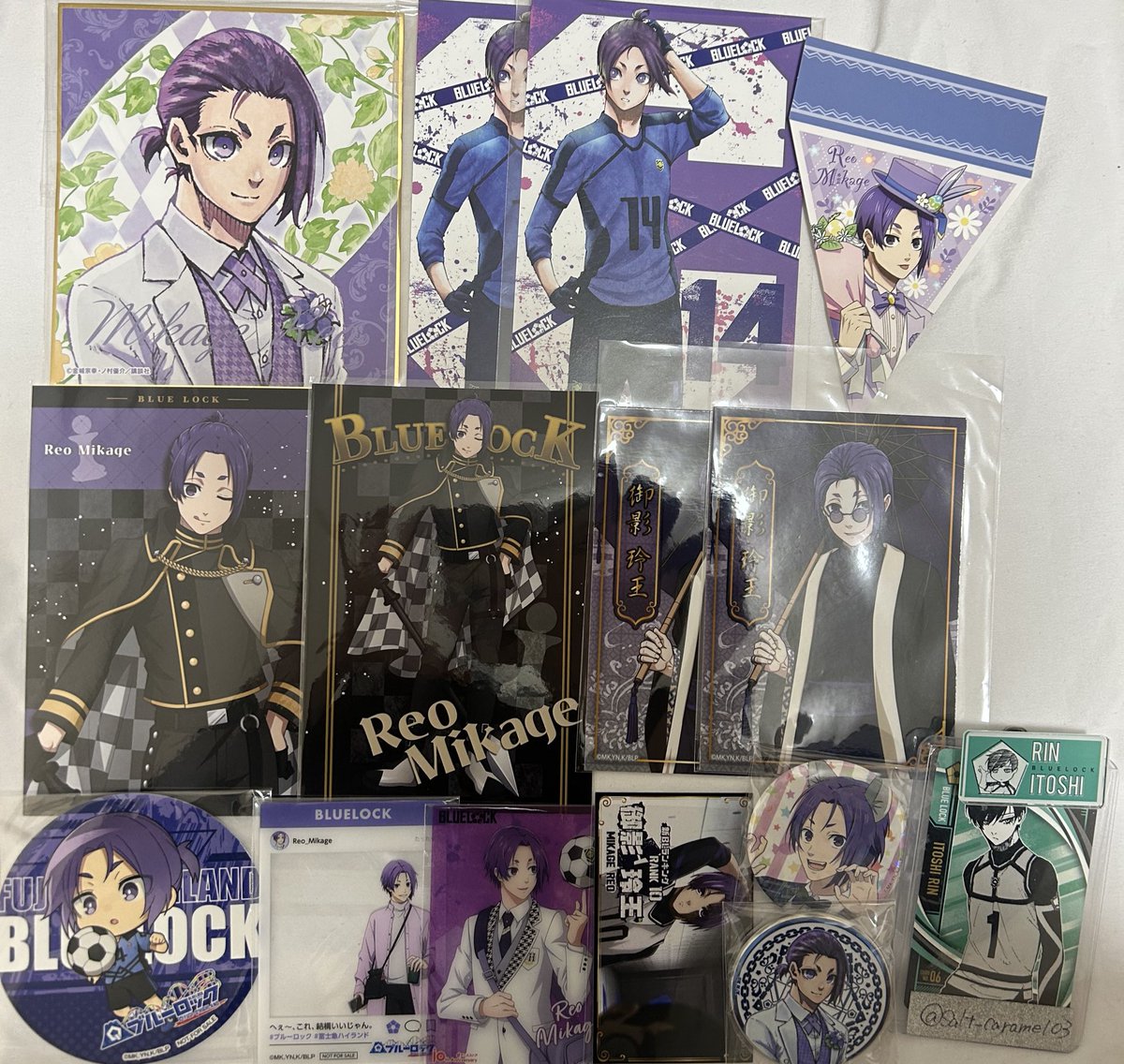 Salt_caramel03's tweet photo. 【 交換/譲渡 】 ブルーロック ブルーロック展 ブルロ コースター 特典 缶バッジ ブロマイド おねむたん ブルーロック展 

譲) 凪 玲王 馬狼  蟻生 画像参照

求)同異種凛 定価+送料(特典類ALT記載)

物によりお断りさせて頂きます
お気軽にお声がけください https://t.co/cjHUvjAEBz
