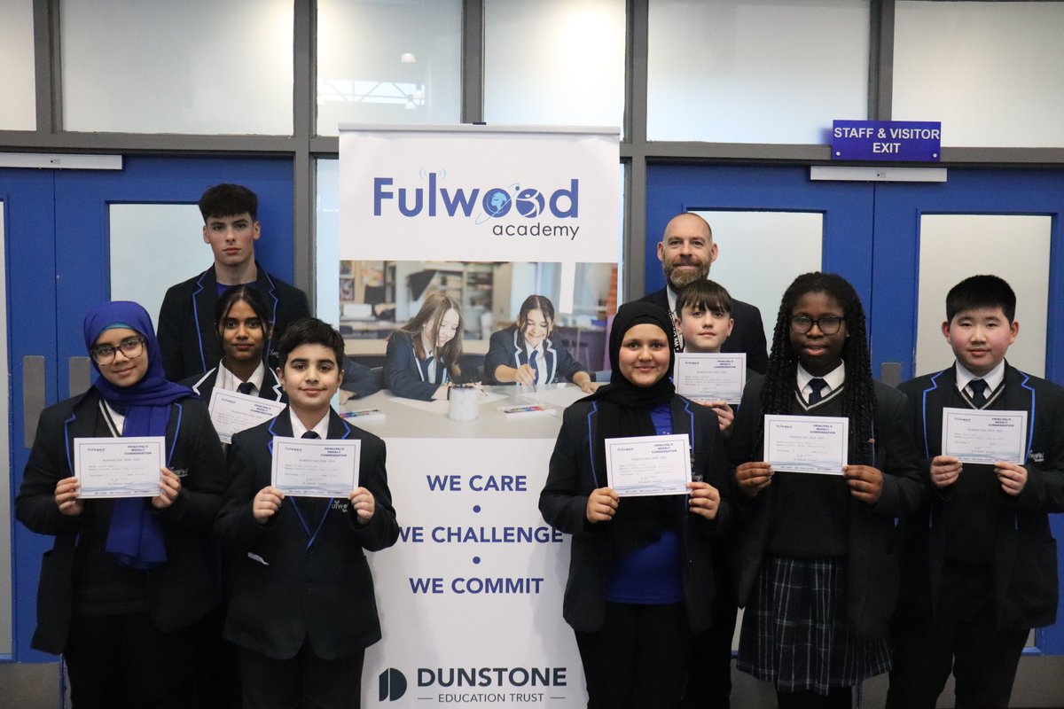FulwoodAcademy's tweet photo. Well done to this week’s winners of the Principal’s Commendation Award. ⭐️
#WeAreFulwood #WeCommit #PrincipalsCommendation #SMARTLearner https://t.co/LcqeoS6PrK