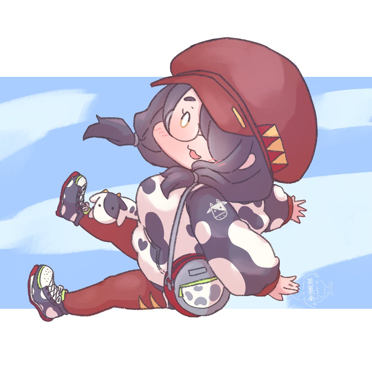 「ライフ先生お誕生日おめでとうございます!新衣装かわいい!初FAです! #絵東ライ」|茶菓南サカナ（SakanaSakana）のイラスト