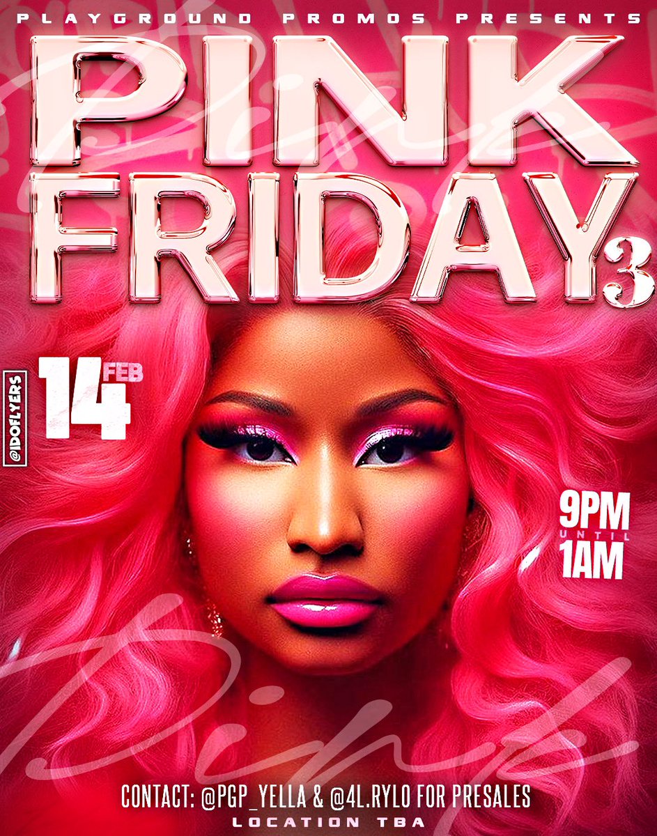 The_PGP's tweet photo. #PF3 #PlaygroundPromos
FEB 14th https://t.co/aojZjQBj40
