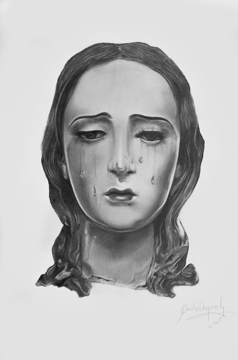 paularquero's tweet photo. "¡Te llamas de la ESPERANZA
y es lo último que se pierde!"

Hacía mucho que no dibujaba y qué bien que sea con ella.

Retrato a grafíto sobre papel.
2025 https://t.co/V1aVfsSQGS