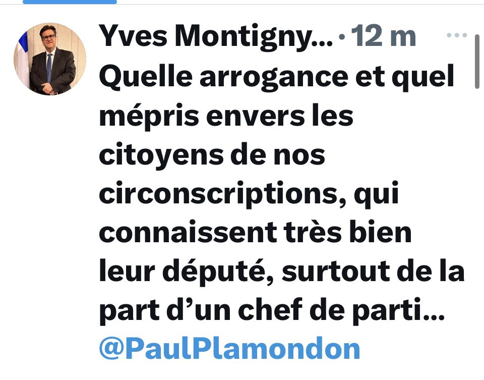 Bouli16's tweet photo. @MaiteVezina @PaulPlamondon @CReidCAQ Avez-vous pensé à cette réponse par vous-même cette fois ou c'est encore un copier-coller d'un message générique du parti? Je mesure le travail d'une député par son intégrité et et sa capacité à penser par elle-même. Si vous étiez cégépienne, on vous ferait couler pour plagiat. https://t.co/xqmeD8btYO
