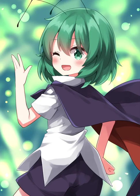 No.2581 リグル・ナイトバグ#東方Project #リグル 