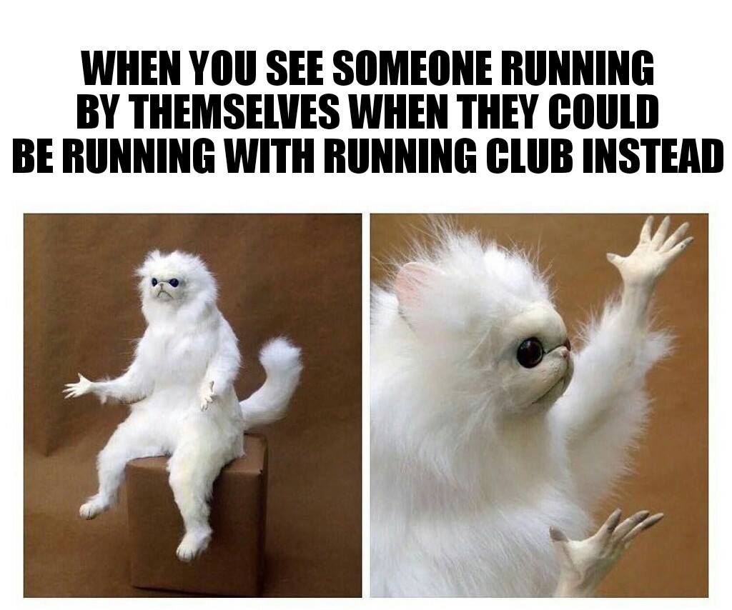 DavidDack's tweet image. Maybe they’re just introverts. Or maybe they can’t blend with anyone. Just maybe. Either way, they’re running anyway 🫡 #StopGuessing #StartRunning