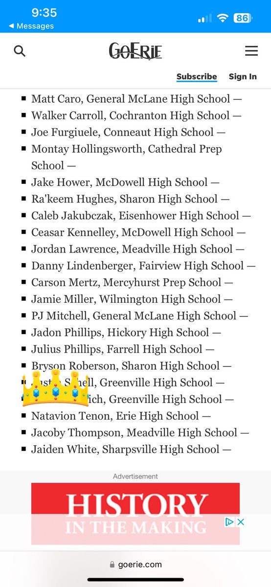 💪🏾💪🏾❤️❤️<a href="/OhioStateFB/">Ohio State Football</a> <a href="/ClarionFootball/">Clarion Football</a>  <a href="/ClemsonFB/">Clemson Football</a> <a href="/MiamiOHFootball/">Miami Football</a>