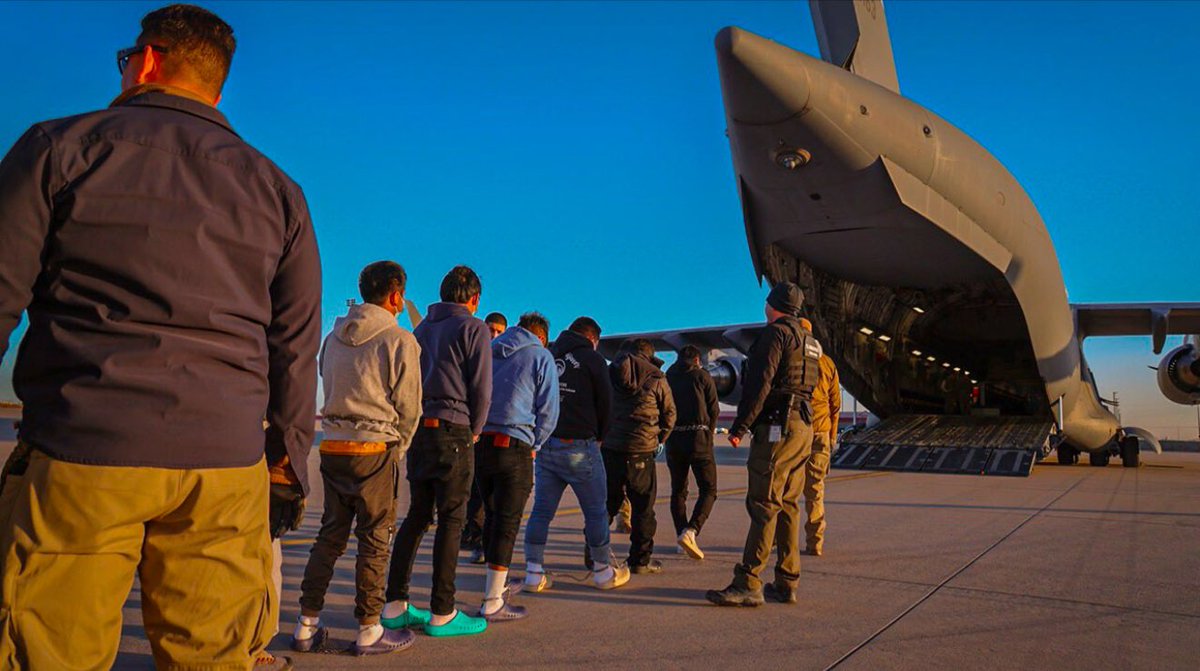 Donald Trump has started using US military aircraft to deport migrants at breakneck speed.
For Europe to survive, it must do the same.