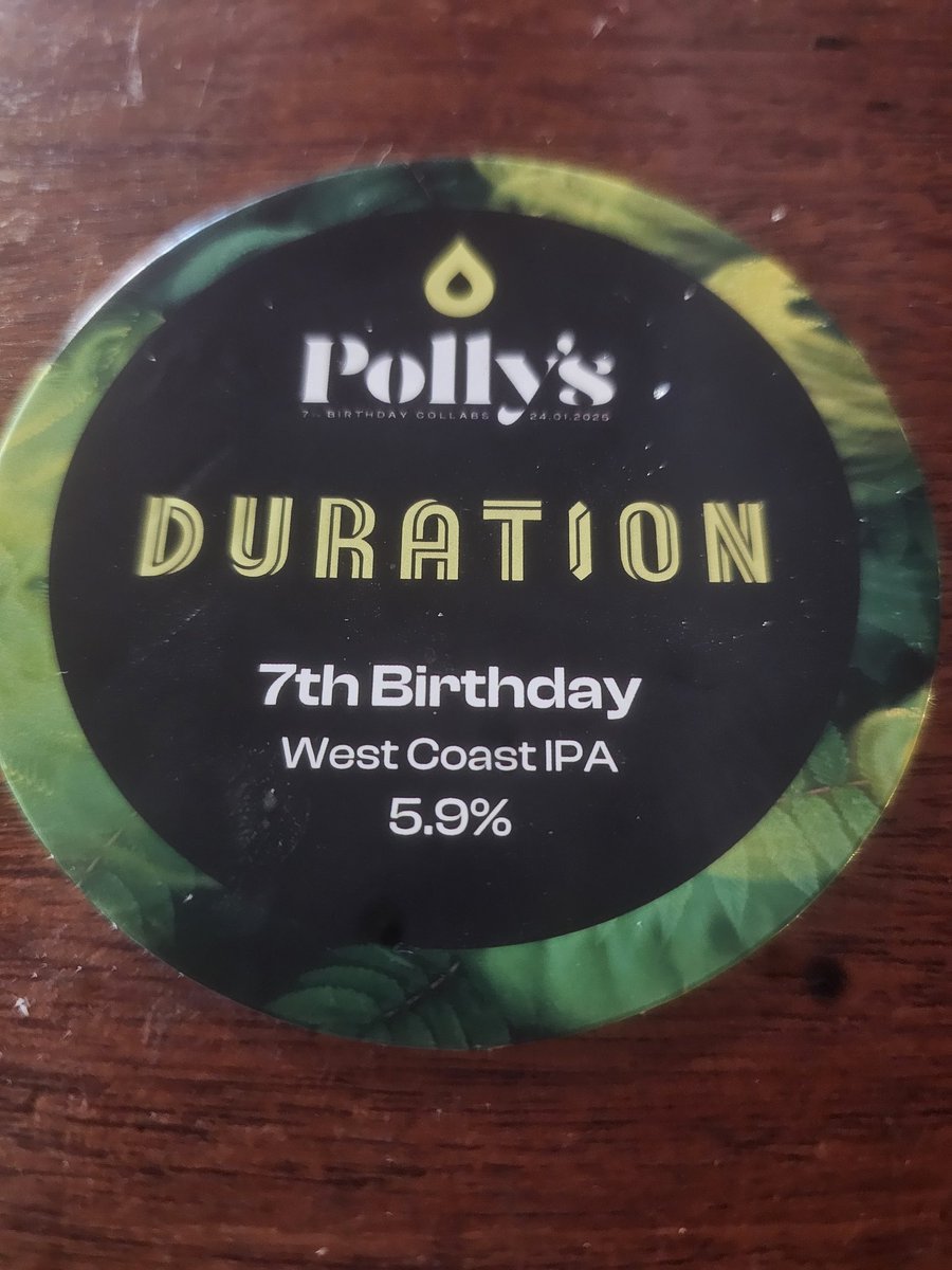 Next on <a href="/DurationBeer/">Duration Brewing | Norfolk, UK</a> <a href="/pollysbrewco/">Polly's</a> 7th Birthday collabs