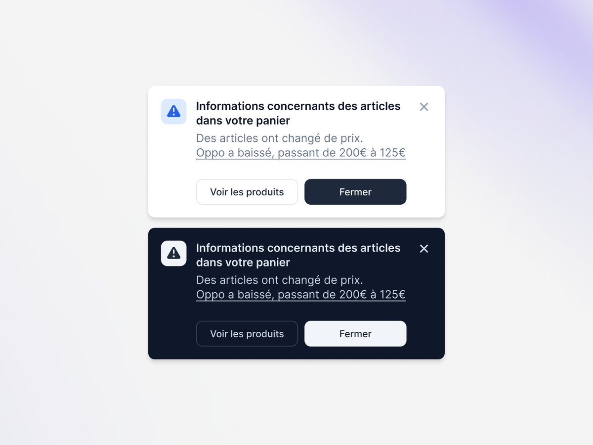 mbagnajohan's tweet image. Toast component, dark and light mode.
Lien @figma :
figma.com/community/file…
#uicomponent #component #toast #WIP
