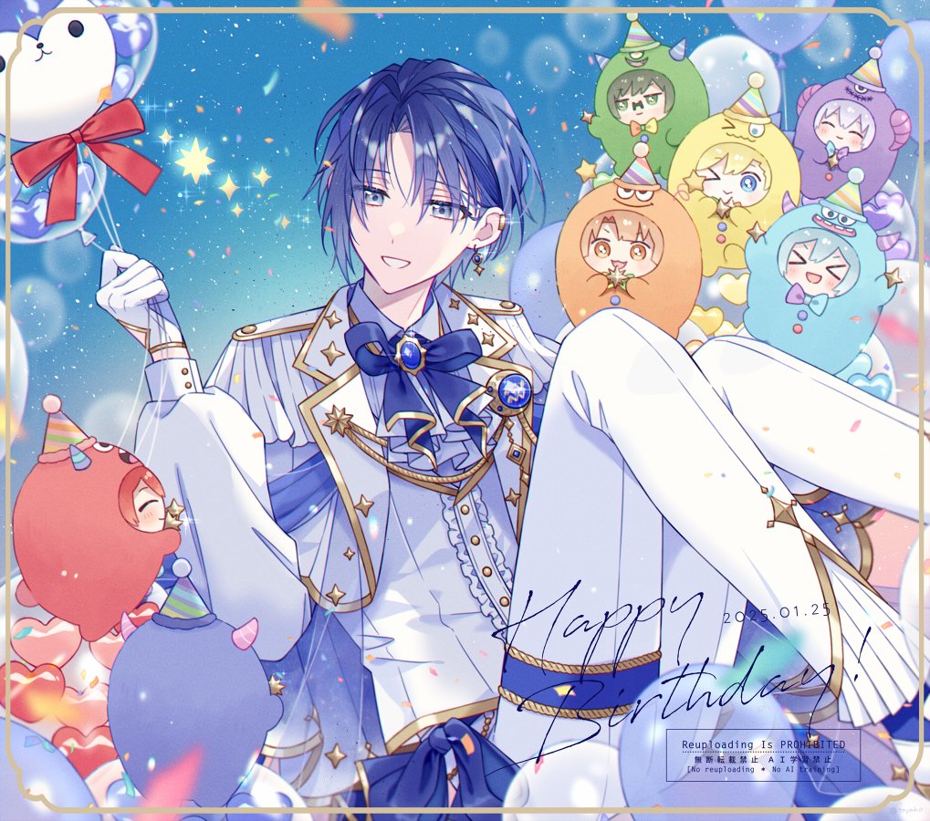 一織くんお誕生日おめでとう～！🥳🎉
#和泉一織生誕祭2025
#和泉一織誕生祭2025